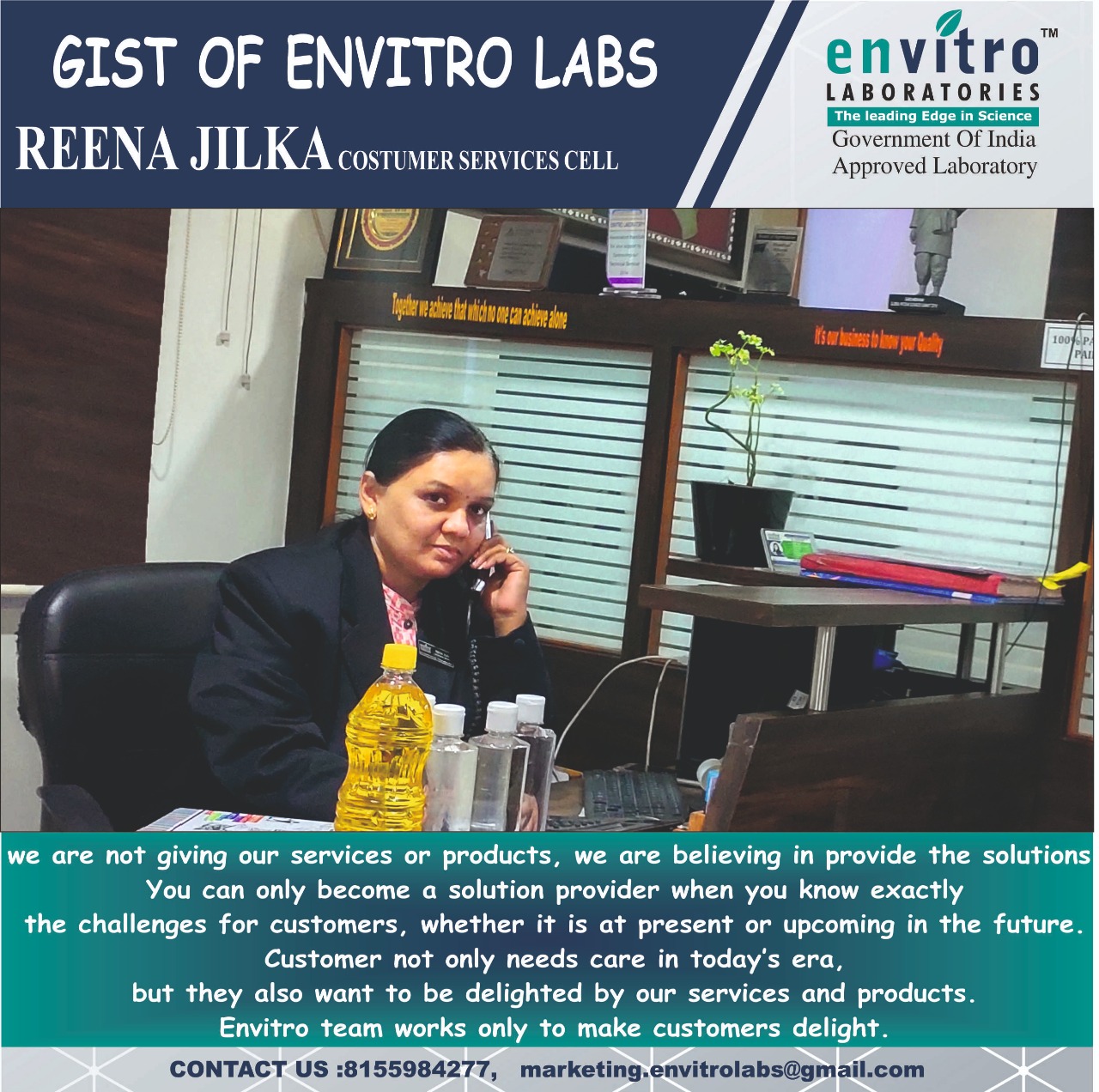 Glimpse Of Employees Envitro Lab Pvt. Lmt.